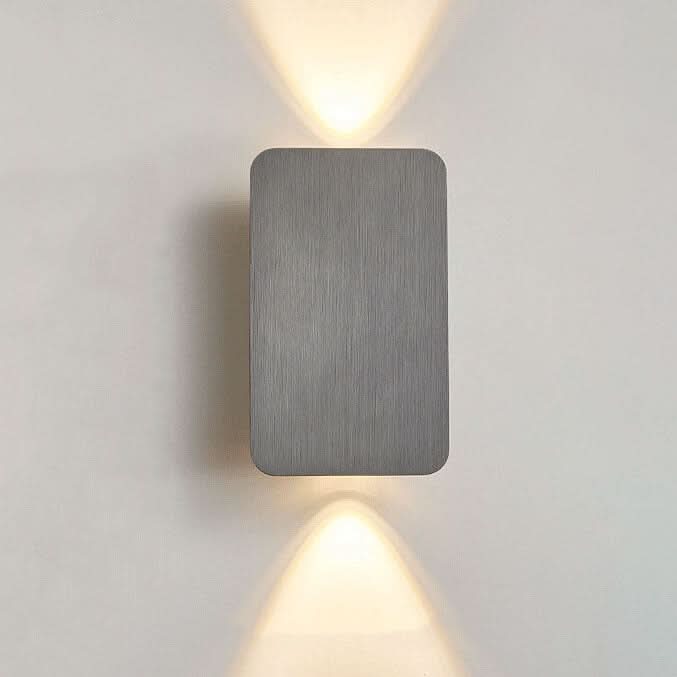 LED Wandleuchte aus Aluminium für Flur, Treppenhaus und Wohnzimmer