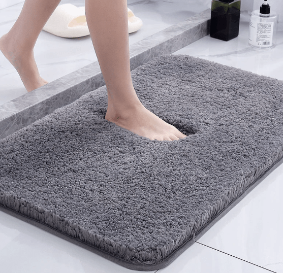 Luxury bathroom mat - extra soft and non-slip for maximum comfort
