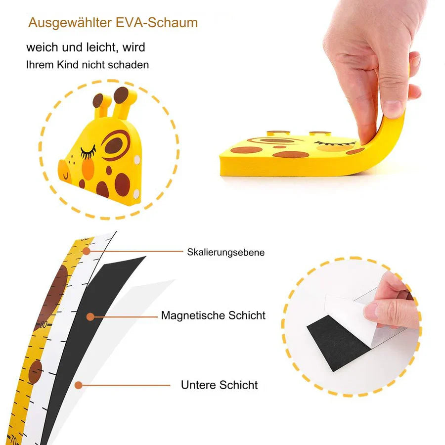 Giraffen Höhenmessgerät Für Kinderzimmer Dekoration product image 5