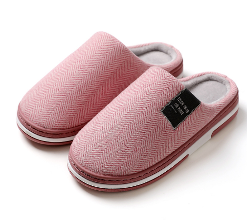 Herren Hausschuhe mit Antirutschsohle – Warm und Bequem