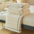 Sherpa fleece throw blanket - soft, warm, and versatile