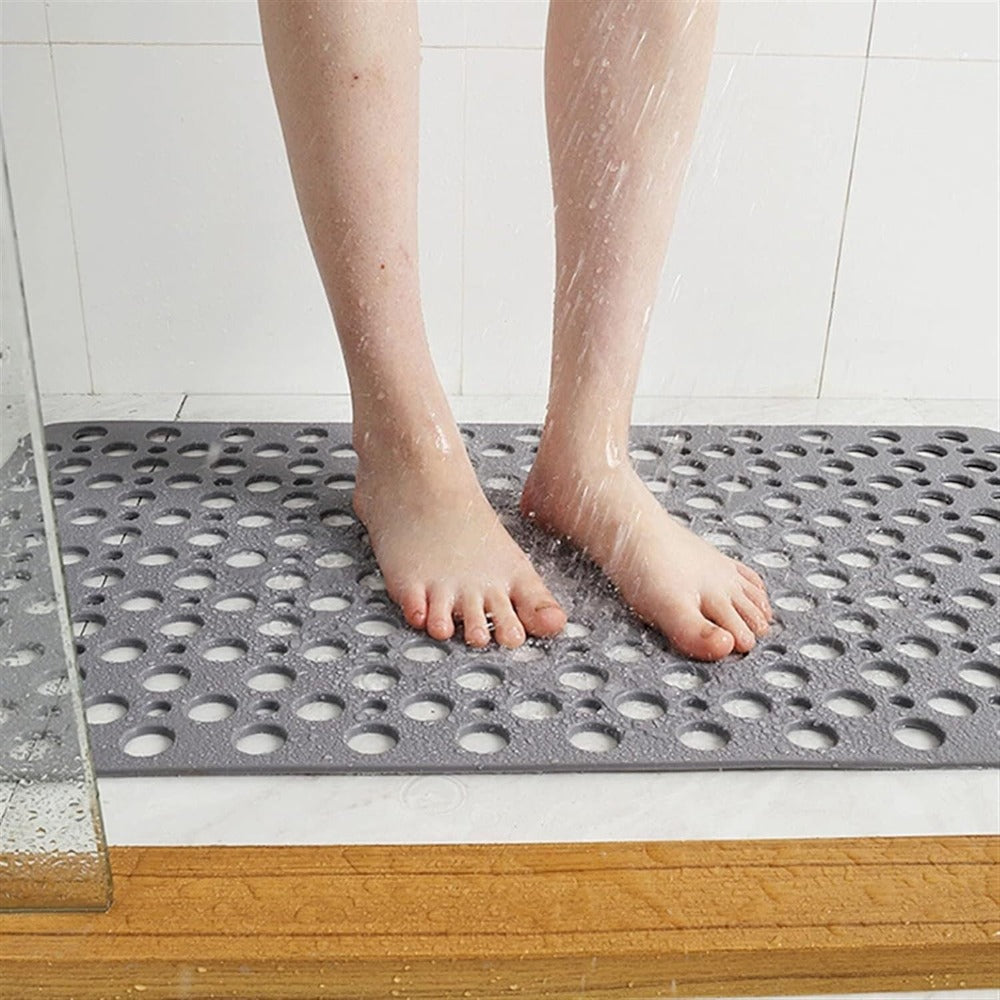 Non-slip shower mat antibacterial – safe & hygienic