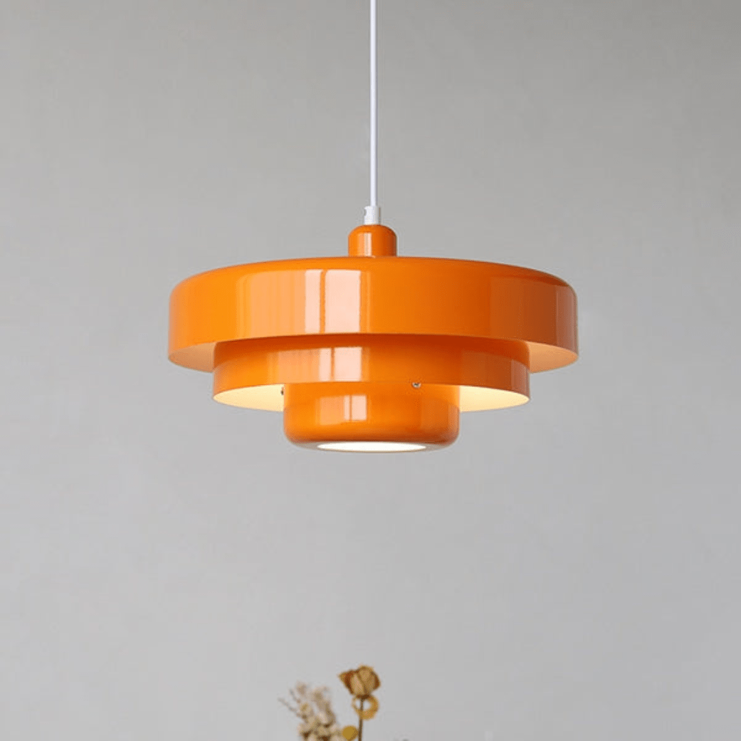 Minimalist pendant light in Nordic design with macaron colors