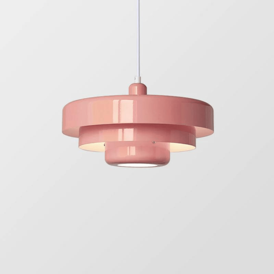 Minimalistische Pendelleuchte im nordischen Design mit Macaron-Farben