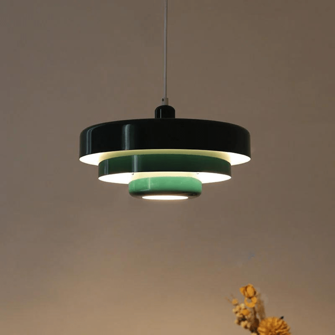 Minimalist pendant light in Nordic design with macaron colors