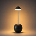 LED bedside lamp with remote control and USB port