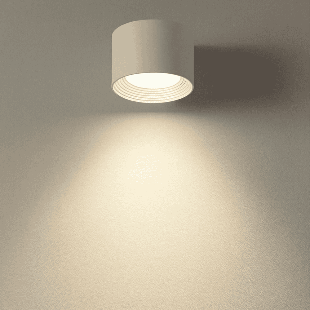 Kabellose LED-Wandleuchte mit drehbarem Kopf und USB-C