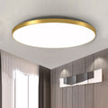 Round flat LED ceiling light - modern for living rooms and bedrooms