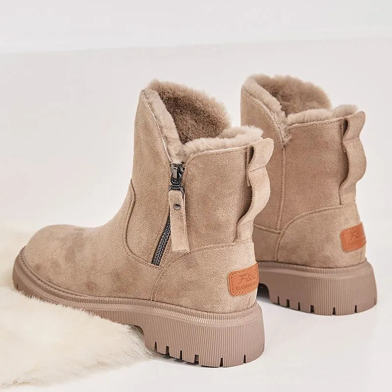 Orthopädische Winterstiefel mit Fußgewölbestütze für Damen