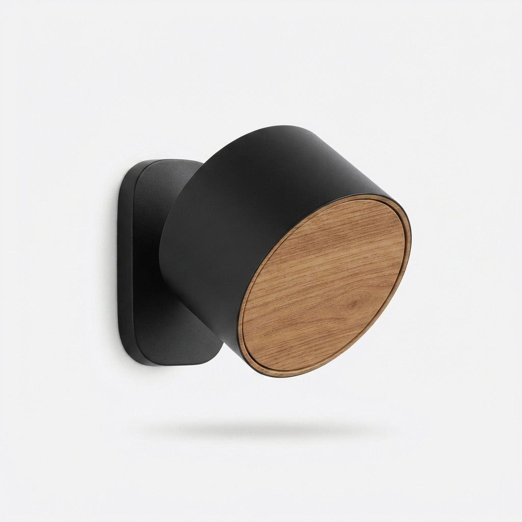 Kabellose LED-Wandleuchte mit drehbarem Kopf und USB-C Akku