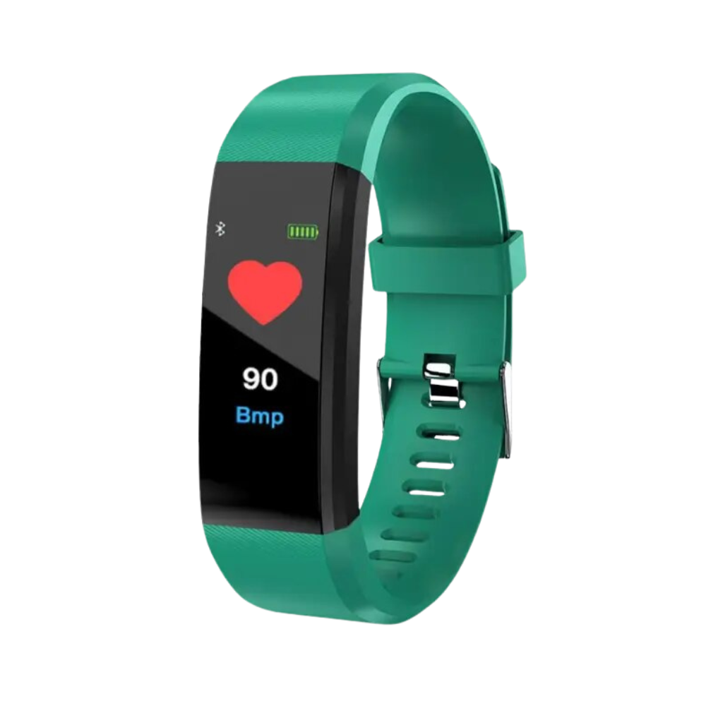 Smartwatch for seniors with heart rate and blood pressure monitoring