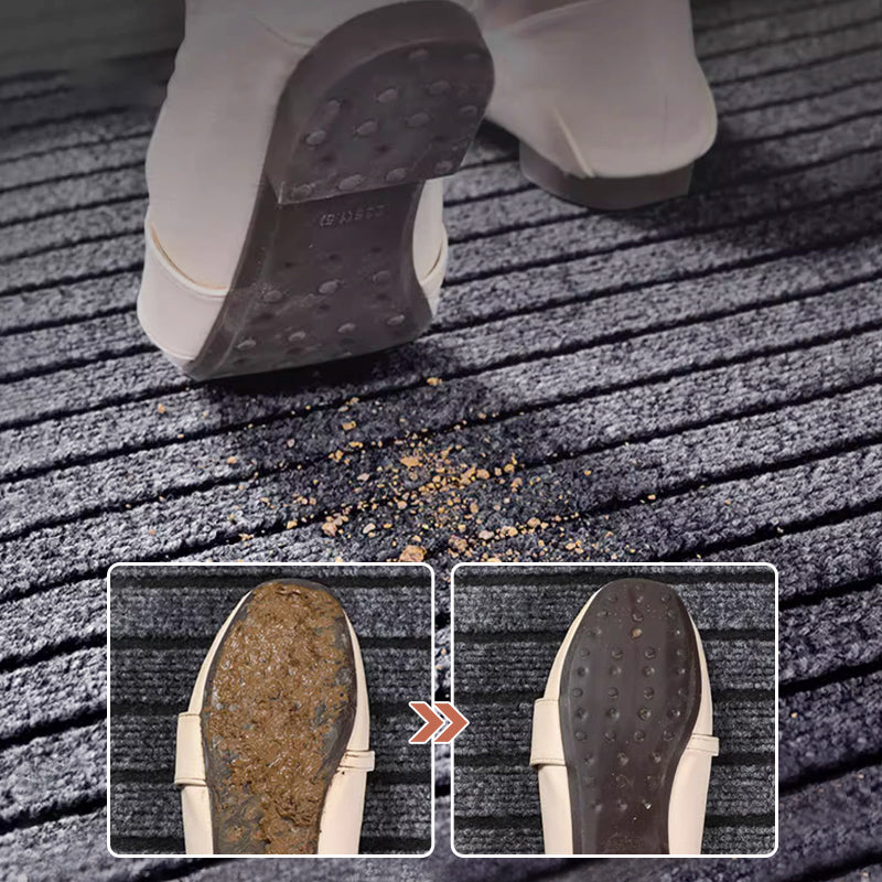 Non-slip doormat, trimmable - highly absorbent and easy to care for