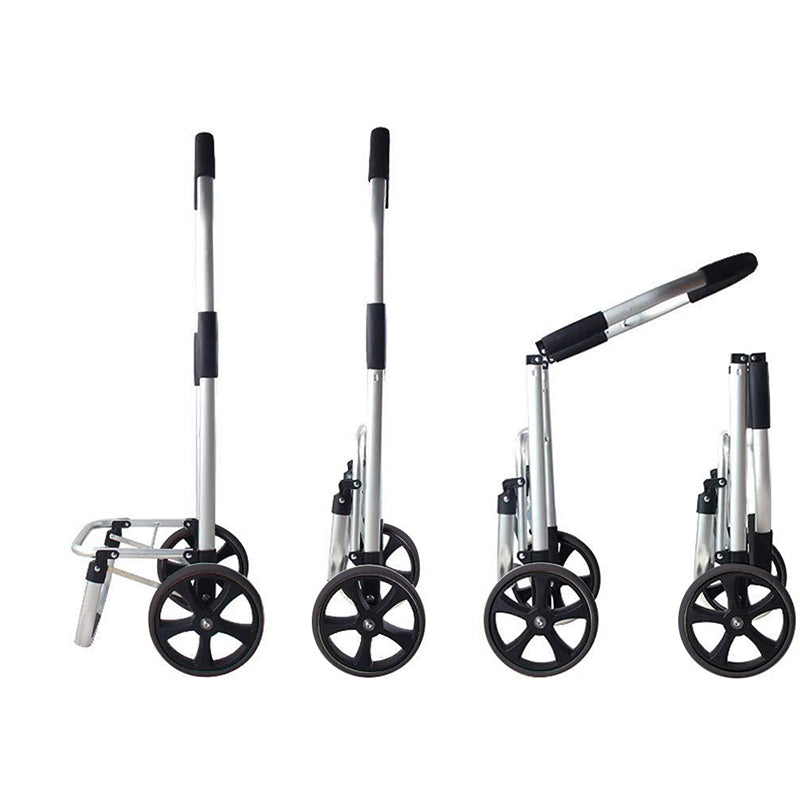 Foldable Shopping Trolley with Aluminium Frame – Light & Compact