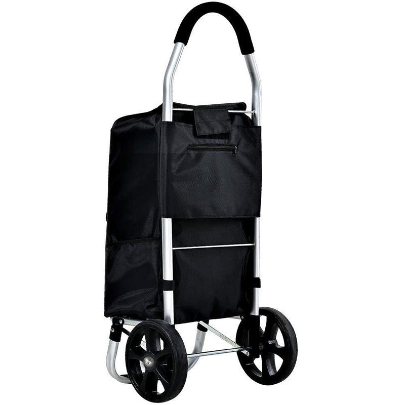 Foldable Shopping Trolley with Aluminium Frame – Light & Compact