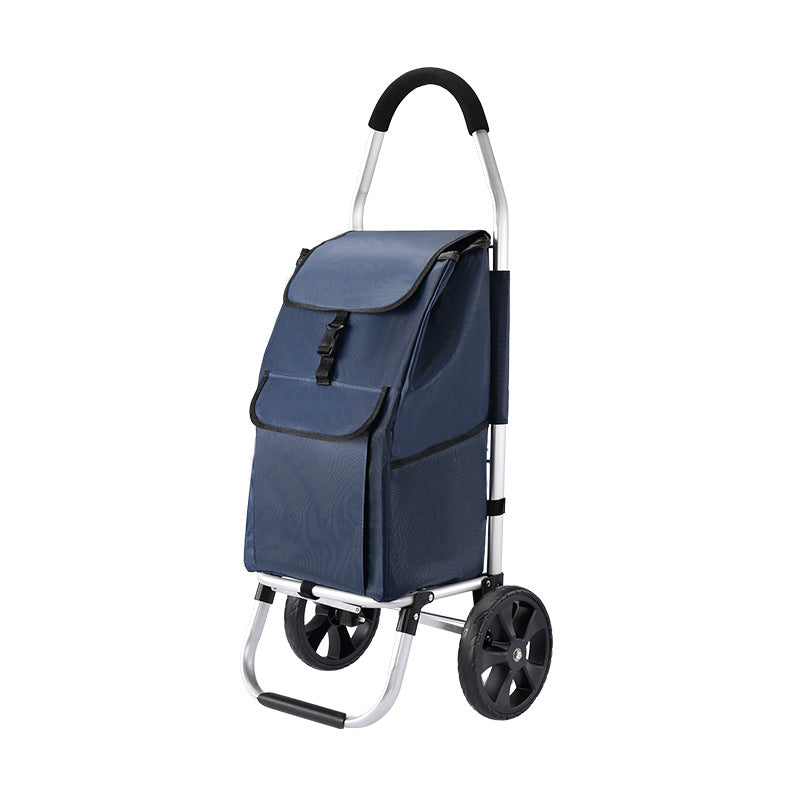 Foldable Shopping Trolley with Aluminium Frame – Light & Compact