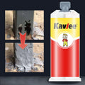 2-Komponenten Epoxidkleber 100ml tube with before after repair demonstration