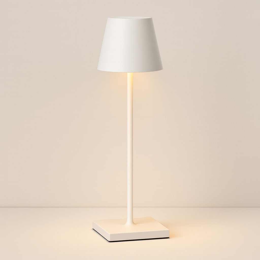 Kabellose LED-Tischlampe mit Touch-Dimmer und USB-C Akku