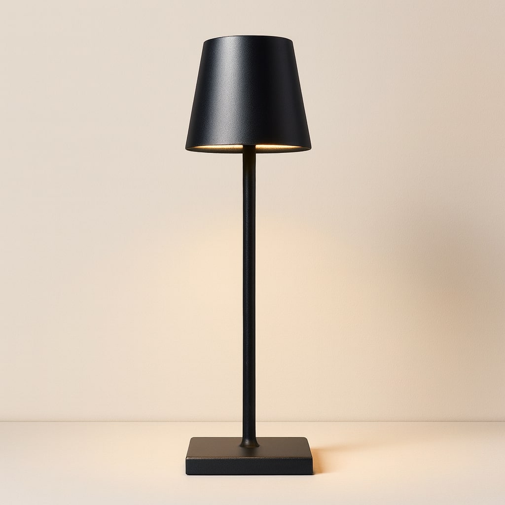 Kabellose LED-Tischlampe mit Touch-Dimmer und USB-C Akku