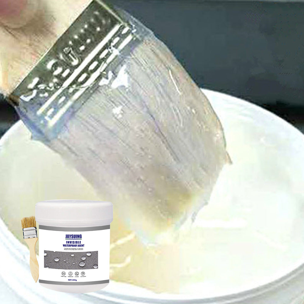 Transparent waterproof sealant for all surfaces