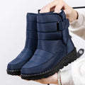 Damen Winterstiefel Wasserdicht mit Warmfutter und Antirutschsohle