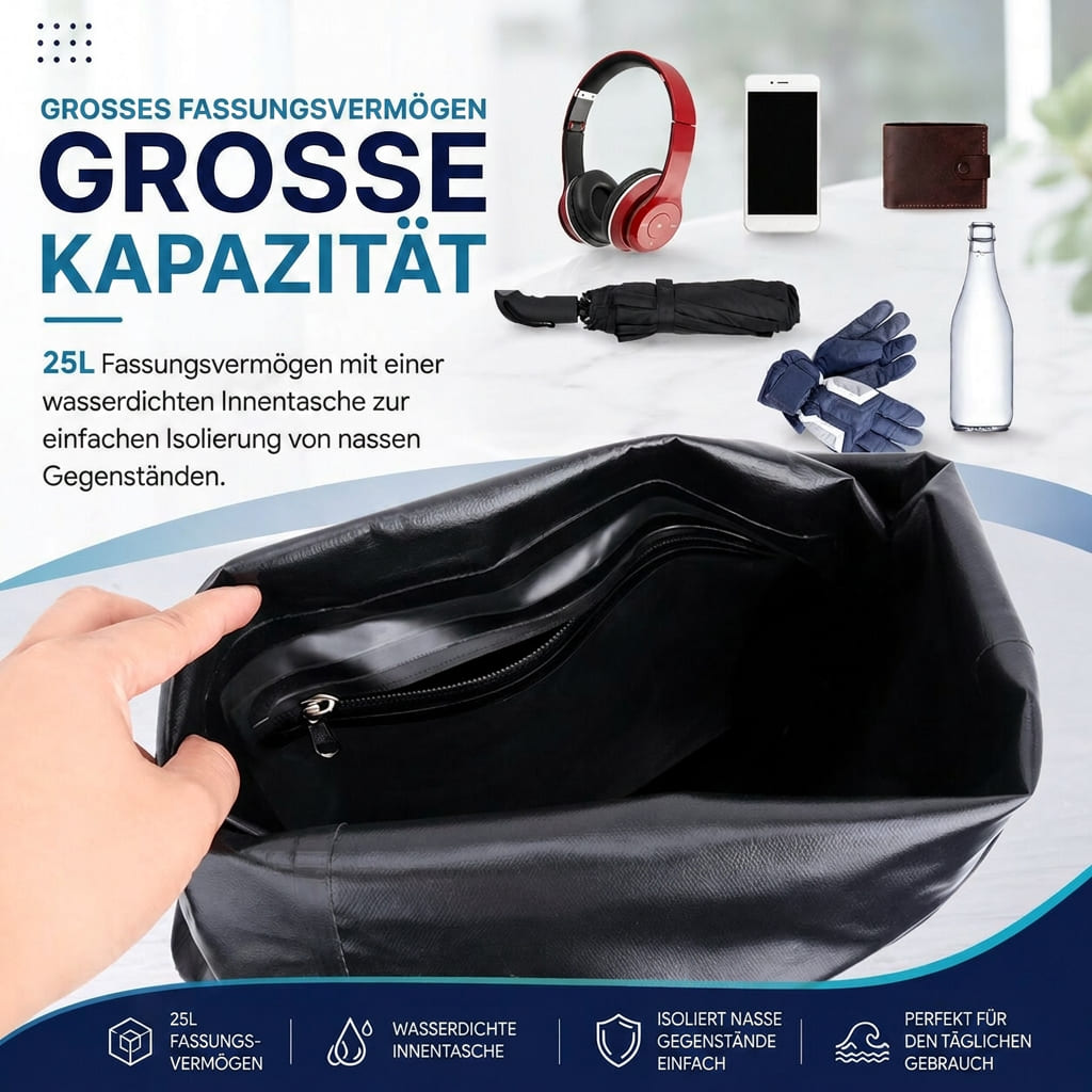 Water-repellent outdoor backpack for travel and everyday use