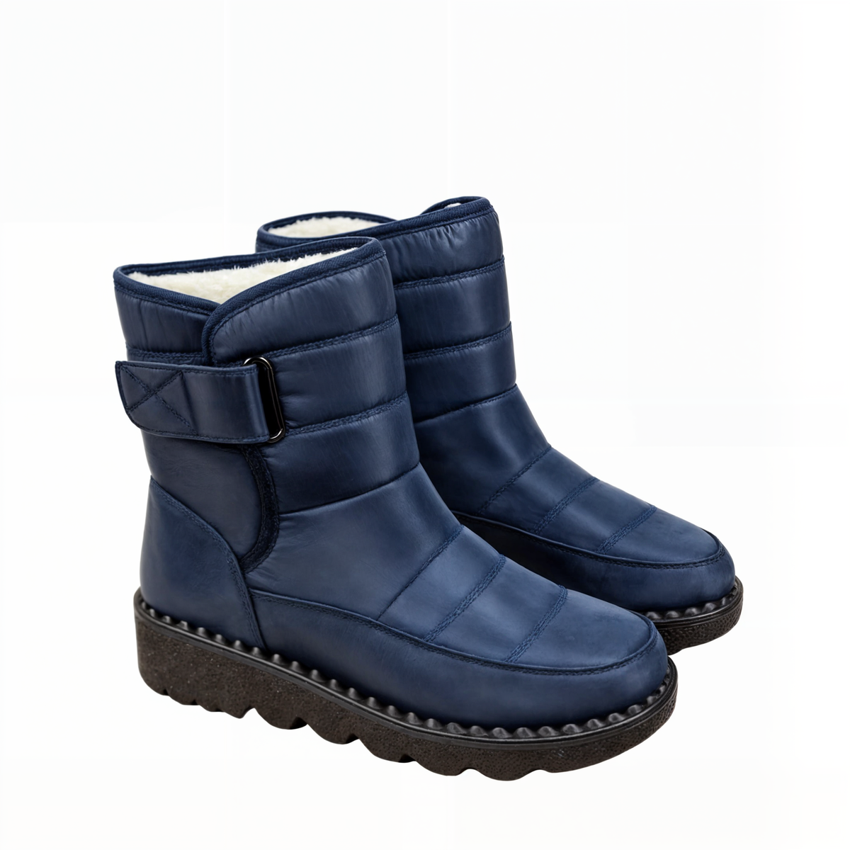 Damen Winterstiefel Wasserdicht mit Warmfutter und Antirutschsohle
