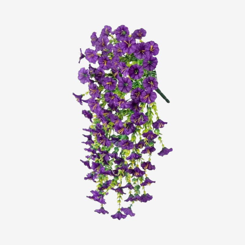 Künstliche Hängeblumen für Balkon, Terrasse und Garten